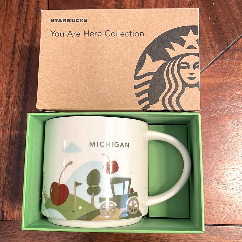 Starbucks You Are Here Collection Michigan